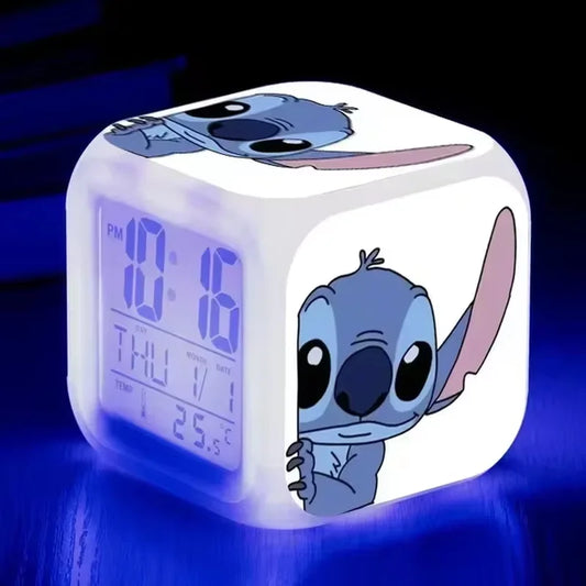 Stitch Alarmklok met Nachtlampje