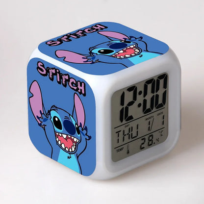 Stitch Alarmklok met Nachtlampje